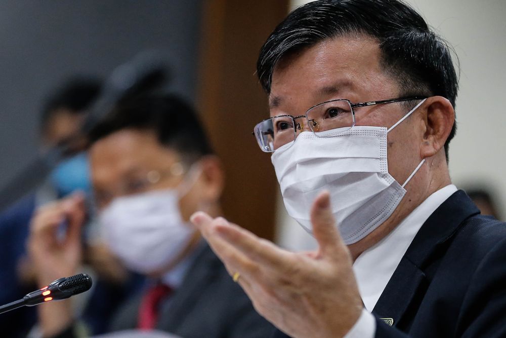 Penang Chief Minister Chow Kon Yeow speaks to reporters during a press conference at Komtar, George Town December 17, 2020. u00e2u20acu201d Picture by Sayuti Zainudin