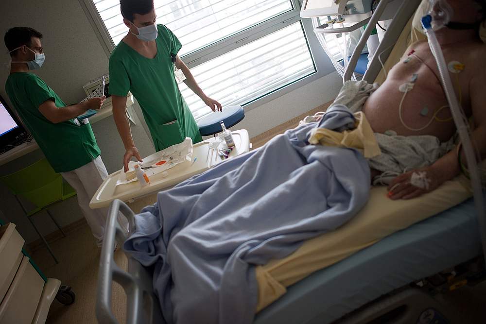 Men with Covid-19 are shown to be almost three times more likely than women to be hospitalised in an intensive care unit. u00e2u20acu201d AFP pic
