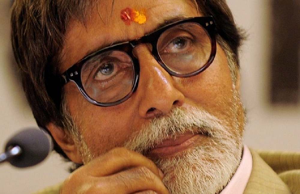 Amitabh received an outpouring of support online after news of his diagnosis was made public. — AFP pic