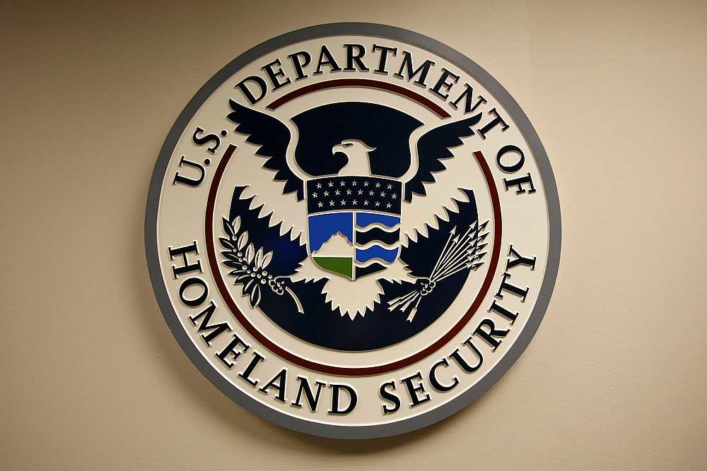 US Department of Homeland Security emblem at the National Cybersecurity & Communications Integration Center (NCCIC) located just outside Washington in Arlington, Virginia September 24, 2010. u00e2u20acu201d Reuters pic
