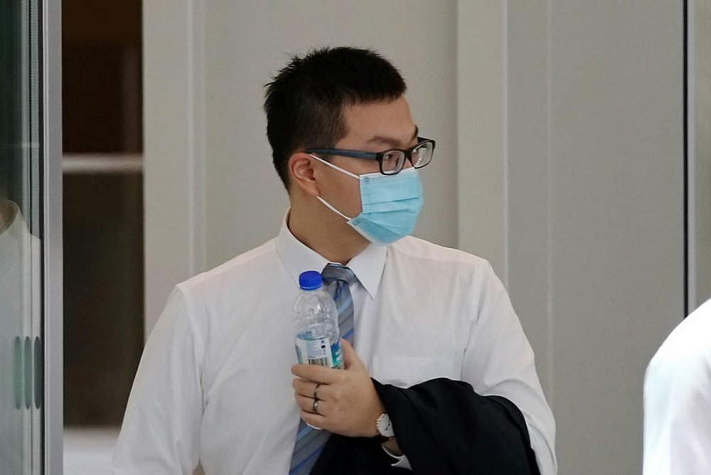 Xiong Jiawei, 28, was charged in 2019 with masturbating in front of a woman at the National University of Singapore (NUS) Science Library. u00e2u20acu201d TODAY pic