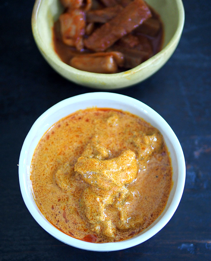Their beef 'rendang' is a little unusual as it's served with a rich creamy gravy