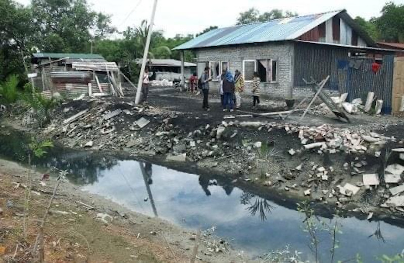 About 200 families living in Kampung Manis in Perai have been issued eviction notice by the landowner, Railway Asset Corporation. — Picture courtesy of P. Ramasamy
