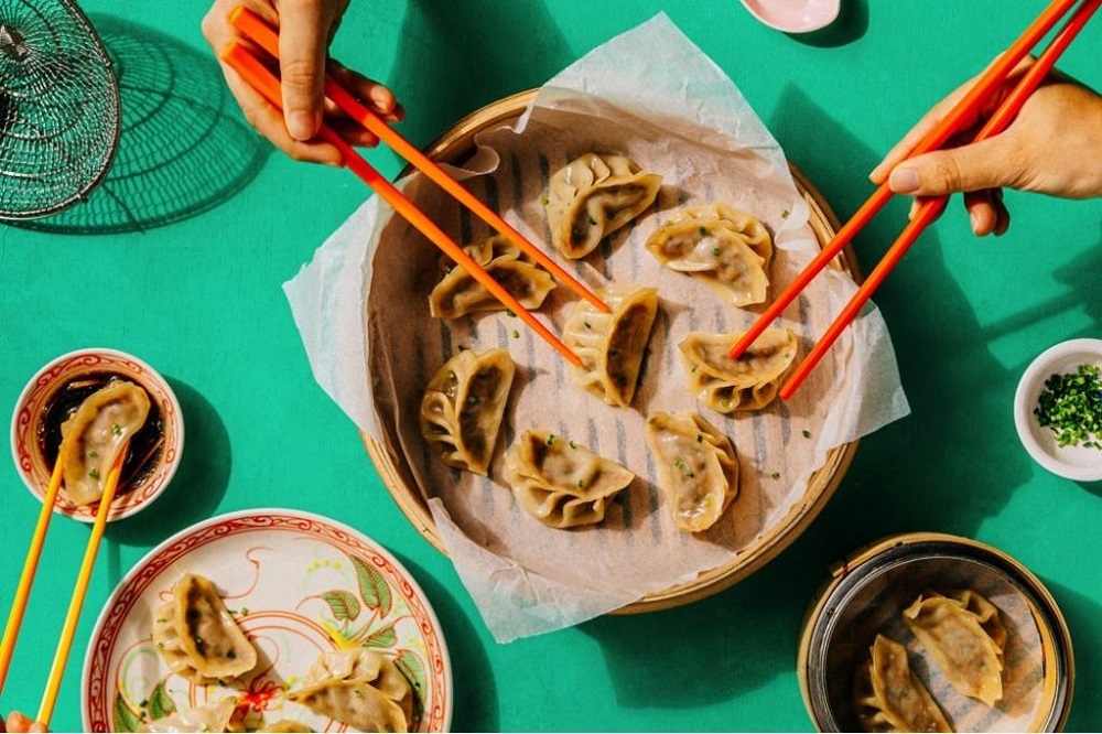 Dumplings made with Karanau00e2u20acu2122s jackfruit-based meat substitute. u00e2u20acu201d Picture courtesy of Karana via TODAY