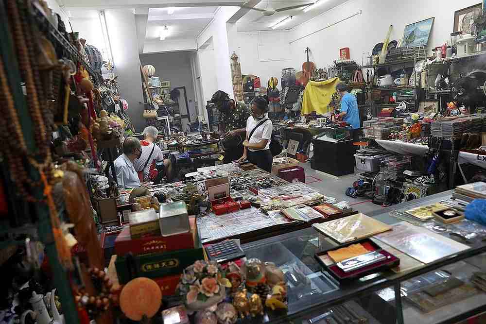Sungei Road Green Hub occupies two shop units at Kelantan Road for former Sungei Road Market vendors to sell their wares. u00e2u20acu201d TODAY pic
