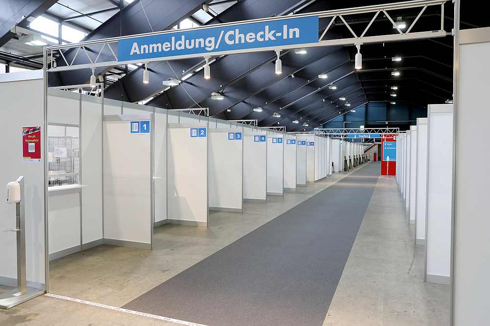 A general view shows the vaccination centre at the Messe Luzern fairground, as the spread of Covid-19 continues, in Lucerne, Switzerland December 23, 2020. u00e2u20acu201d Reuters pic