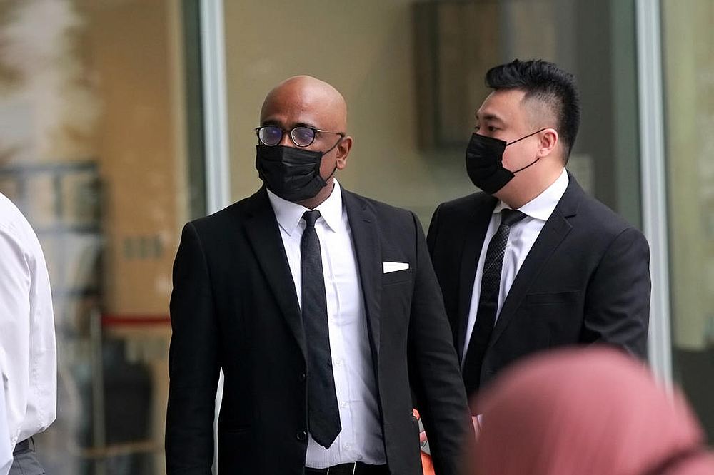 Lawyer M Ravi at Singapore State Courts on December 16, 2020. u00e2u20acu201d TODAY pic