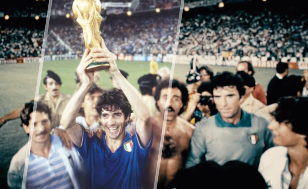 Rossi's six goals led Italy to World Cup victory in 1982. u00e2u20acu2022 YouTube screencap