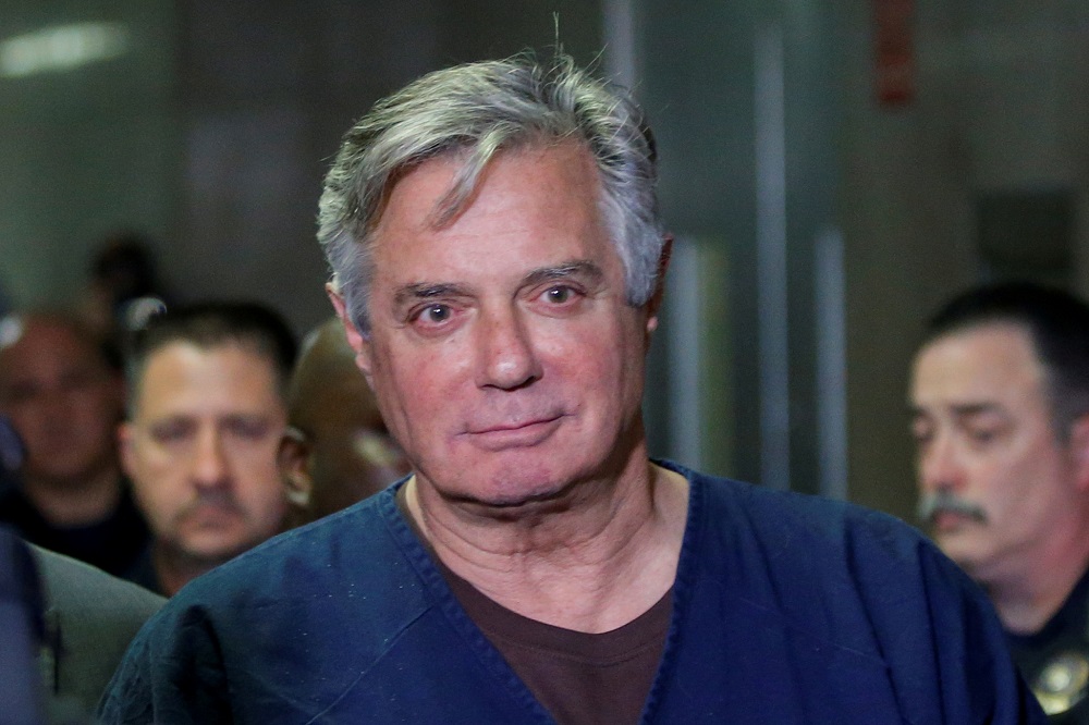 Former Trump campaign chairman Paul Manafort exits the courtroom after his arraignment in New York Supreme Court in New York June 27, 2019. u00e2u20acu2022 Reuters file pic