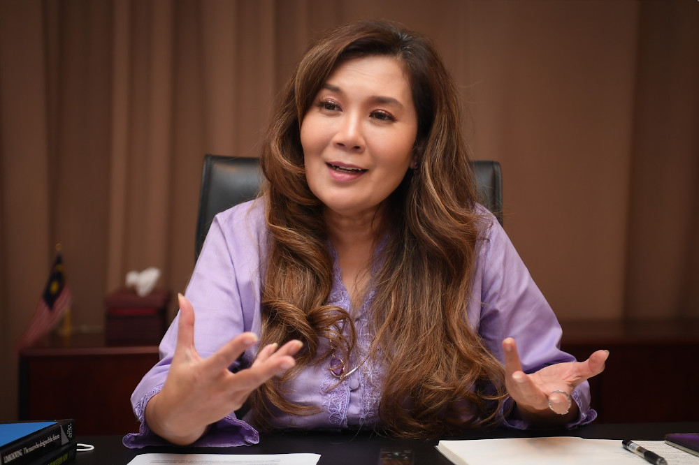 Senator Ras Adiba Radzi speaks in Kuala Lumpur in conjunction with International Day of Persons with Disabilities December 3, 2020. u00e2u20acu201d Bernama pic 