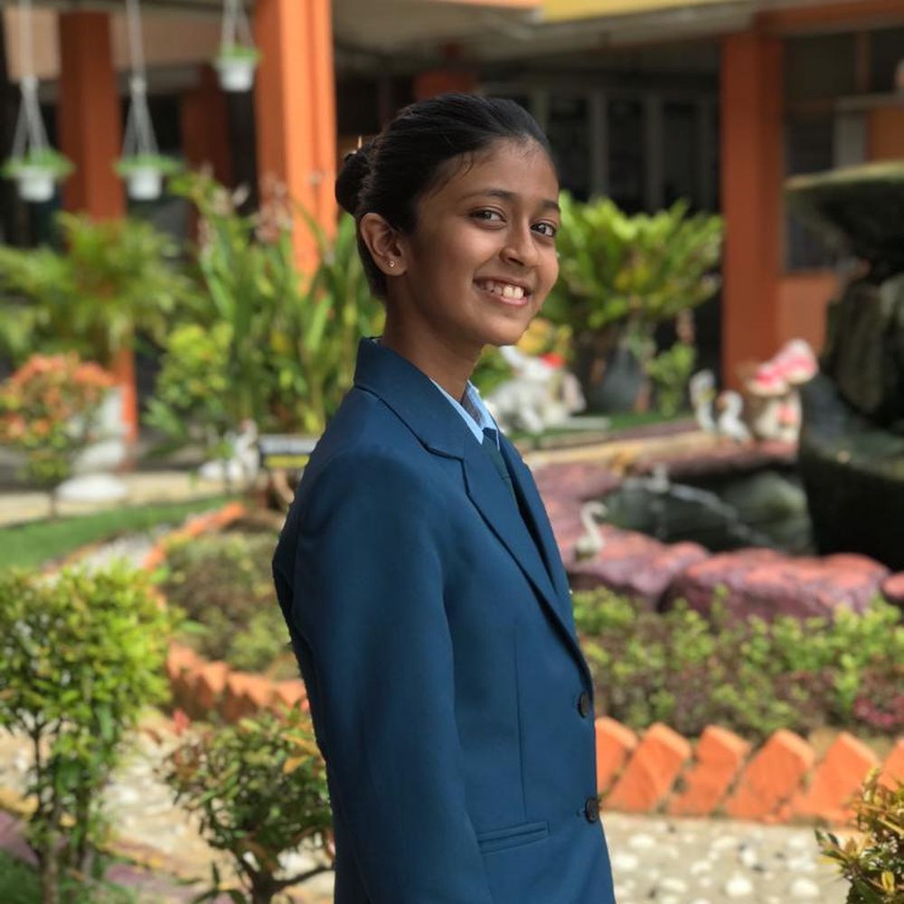 Dhaanniya’s recitation of ‘Be Like the Bees’ secured her win at the national-level round of the Poetry Recitation competition. — Picture courtesy of Sharmila Ramachandran