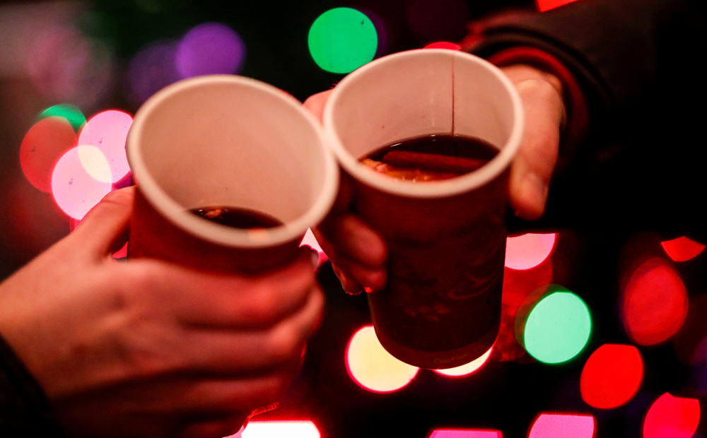 People hold cups of mulled wine on the street as the restaurants and bars have to stay closed due to the current coronavirus disease (Covid-19) rules in Berlin December 10, 2020. u00e2u20acu201d Reuters pic