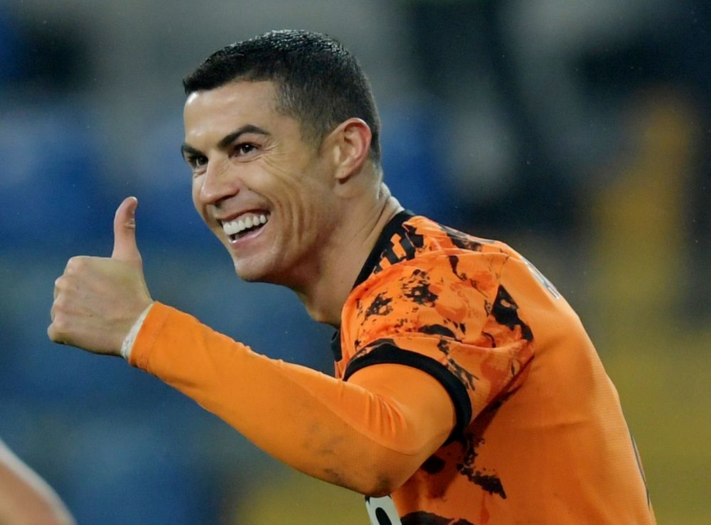 Juventus' Cristiano Ronaldo reacts during the match against Parma at the Stadio Ennio Tardini, Parma December 19, 2020. u00e2u20acu201d Reuters pic