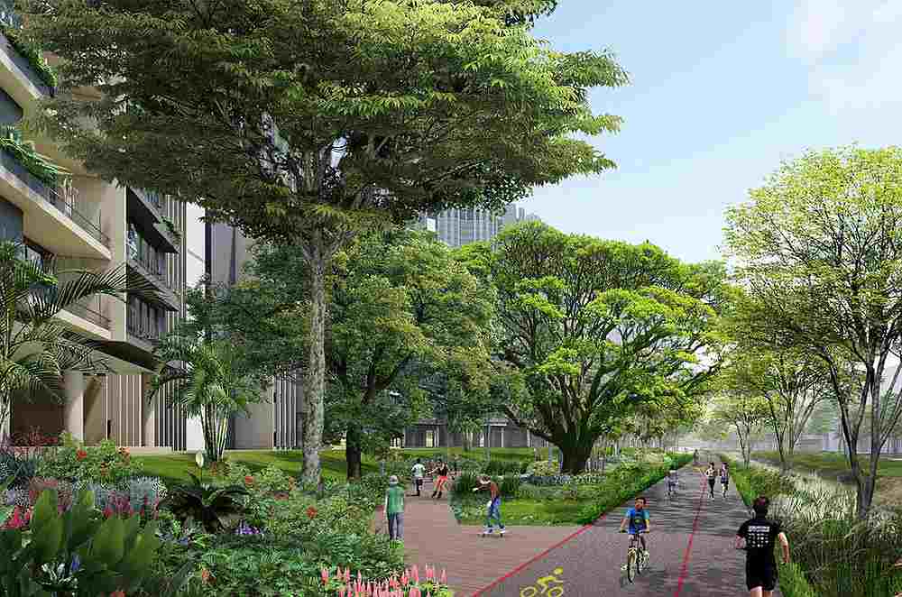 Artist's impression of the future Ulu Pandan housing estate. u00e2u20acu201d Picture courtesy of Singapore Housing and Development Board via TODAY