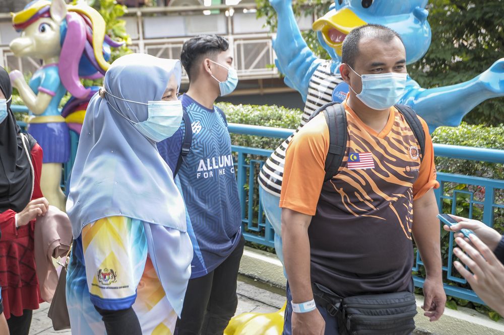 Rashidi Haspar speaks to Malay Mail during an interview at Sunway Lagoon, Subang Jaya December 19, 2020. — Picture by Shafwan Zaidon