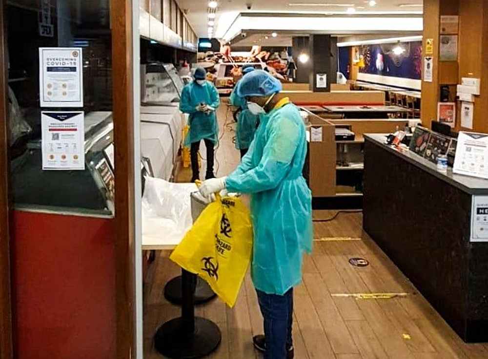 The suspension came after a man who tested positive for Covid-19 was found to have had dinner with 12 other family members at the restaurant in Singapore November 21. u00e2u20acu201d Picture courtesy of Seoul Garden / Facebook via TODAY