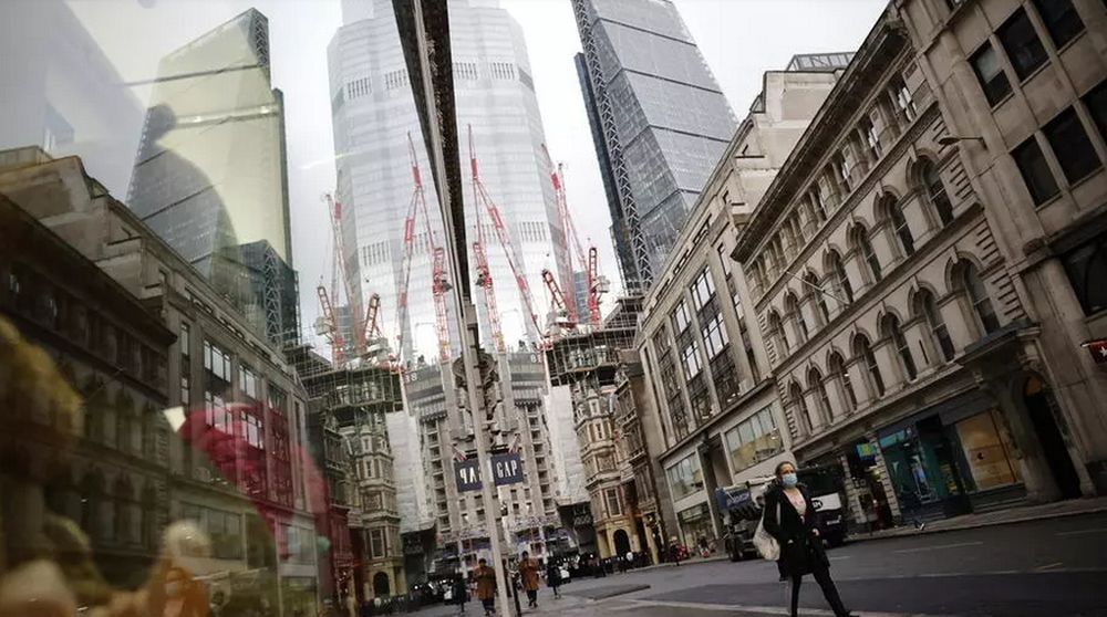 The investment bank Morgan Stanley has forecast a 6-10 percent fall in the FTSE-250 index and a 10-20 percent drop in banking stocks, which have already been hit by the coronavirus epidemic. u00e2u20acu201d AFP file pic