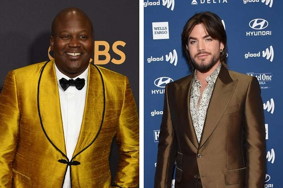 Tituss Burgess (left) and Adam Lambert will star in the TikTok musical adaptation of the cartoon 'Ratatouille.' u00e2u20acu201d AFP pic