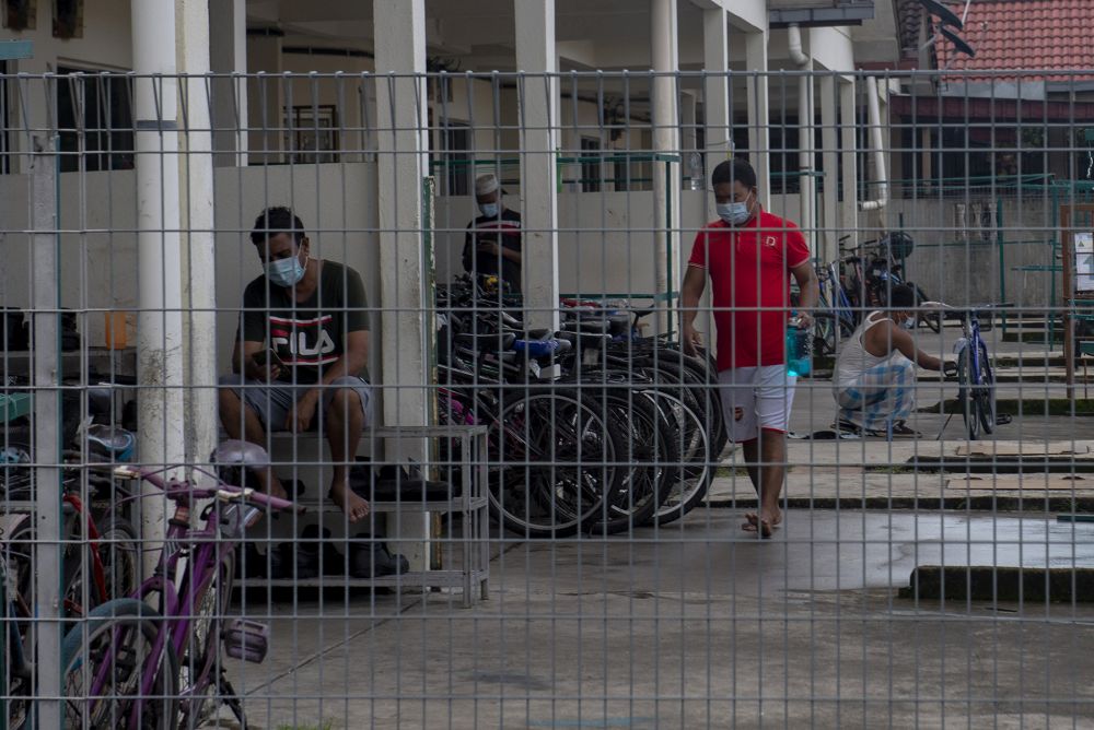 A general view of Top Gloveu00e2u20acu2122s workersu00e2u20acu2122 living quarters in Meru, Klang December 15, 2020. u00e2u20acu201d Picture by Miera Zulyana