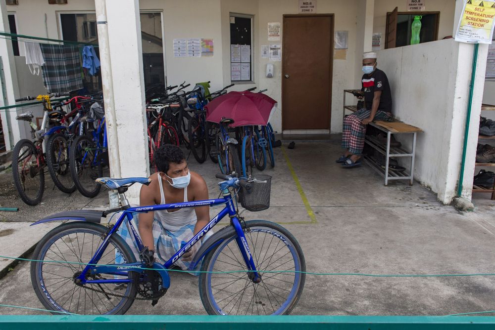 A general view of Top Gloveu00e2u20acu2122s workersu00e2u20acu2122 living quarters in Meru, Klang December 15, 2020. u00e2u20acu201d Picture by Miera Zulyana