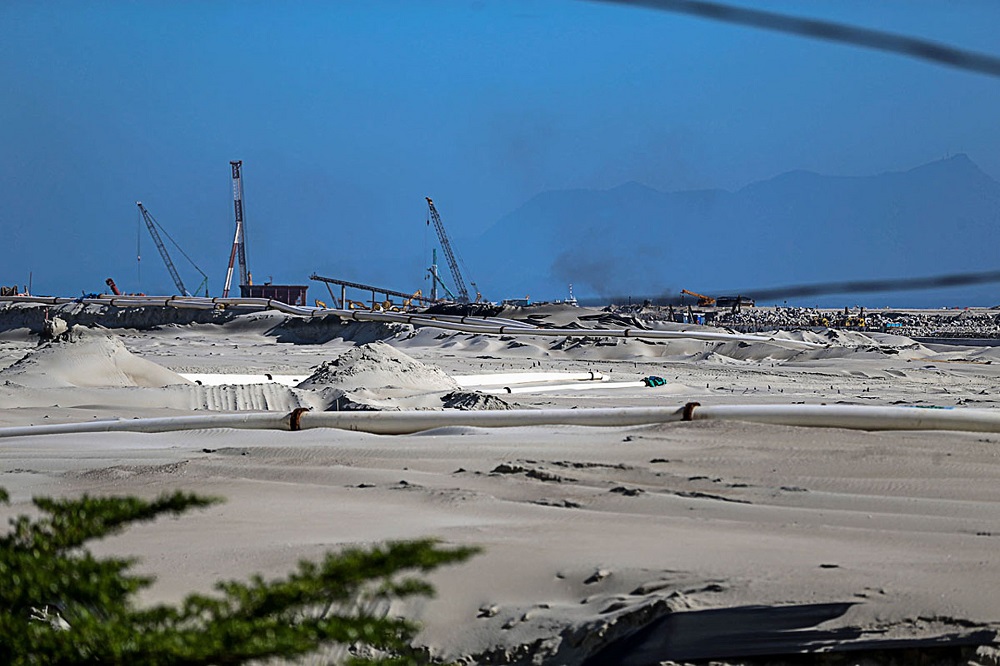 A general view of the reclaimed land at Gurney Wharf which is located at the coast of Gurney Drive in Penang September 18, 2020. u00e2u20acu201d Picture by Sayuti Zainudin