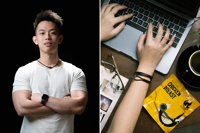 YT Kuan, the 31-year-old founder of Oomph Asia, believes in healthy meals on the go.