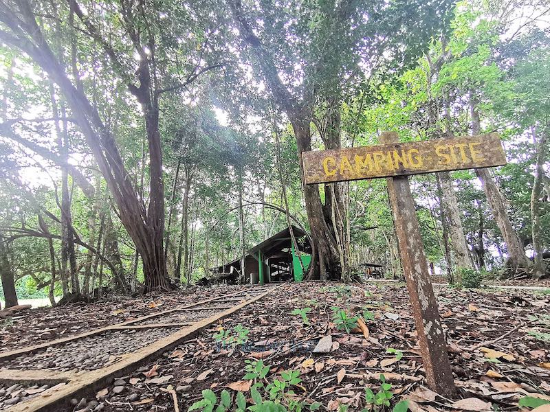 The campsite near the SCF Tanjung Datu National Park office. — Picture by Roystein Emmor