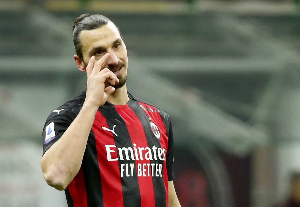 Milan's Zlatan Ibrahimovic during the match against Torino, January 9, 2021. u00e2u20acu201d Reuters pic 
