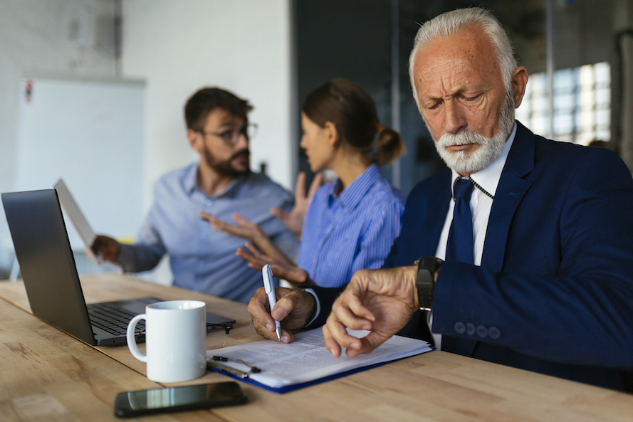 According to a survey, the three most annoying kinds of co-workers are the phony nice-guy, the phony hard-worker, and the bootlicker. u00e2u20acu201d Picture courtesy of ciricvelibor / IStock.com via ETX Studio