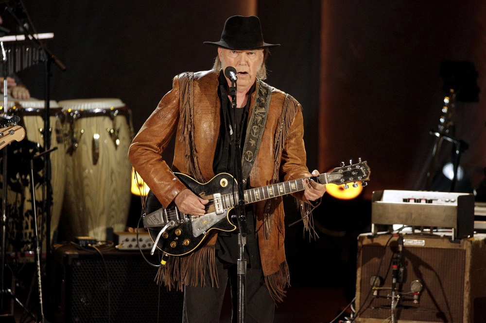 Singer-songwriter Neil Young performs during a concert honouring singer/songwriter Willie Nelson in Washington November 18, 2015. u00e2u20acu201d Reuters pic