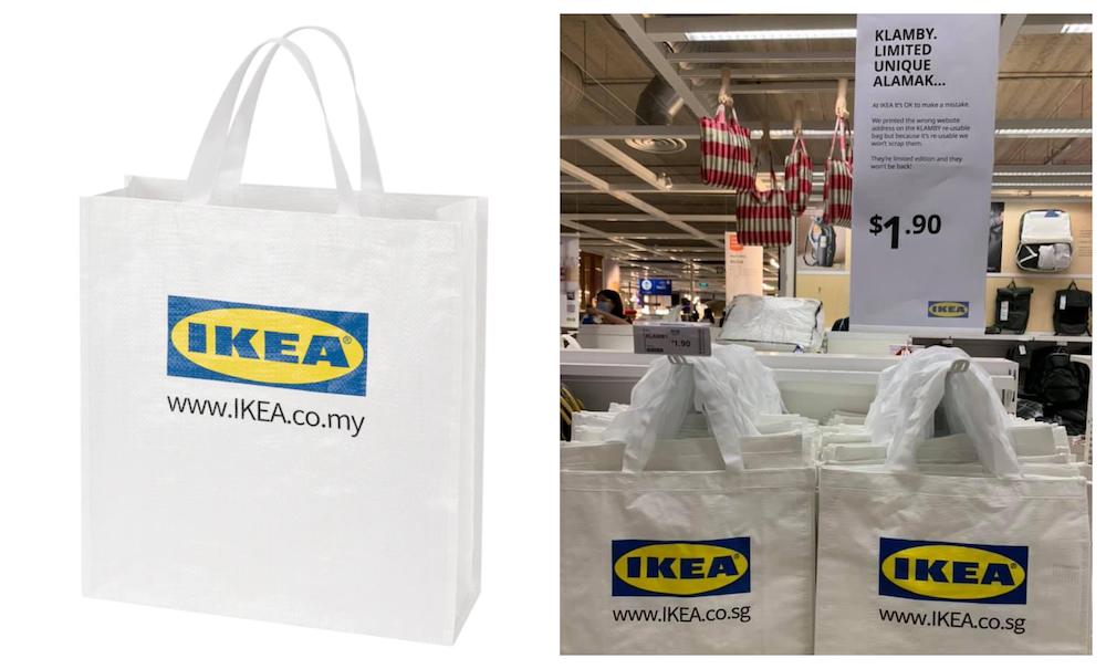 Ikea Malaysia and Singapore said, u00e2u20acu02dcitu00e2u20acu2122s okay to make a mistakeu00e2u20acu2122 and decided not to scrap the reusable bags. u00e2u20acu201d Pictures from Ikea Malaysia, Facebook/Alicia Cho