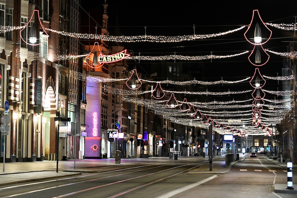 A general view shows a street during a curfew following the coronavirus disease (Covid-19) outbreak in Amsterdam, Netherlands, January 23, 2021. u00e2u20acu201d Reuters pic