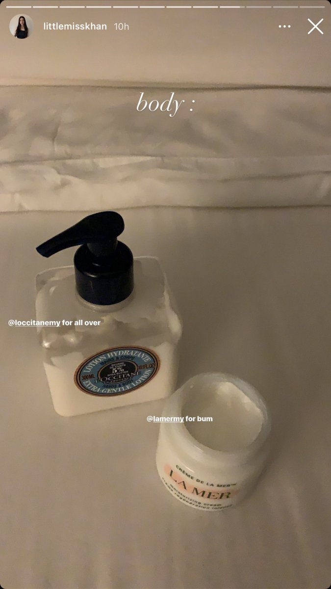 The 20-year-old recently shared her body care routine on Instagram Stories. — Picture from Instagram/Ameera Khan