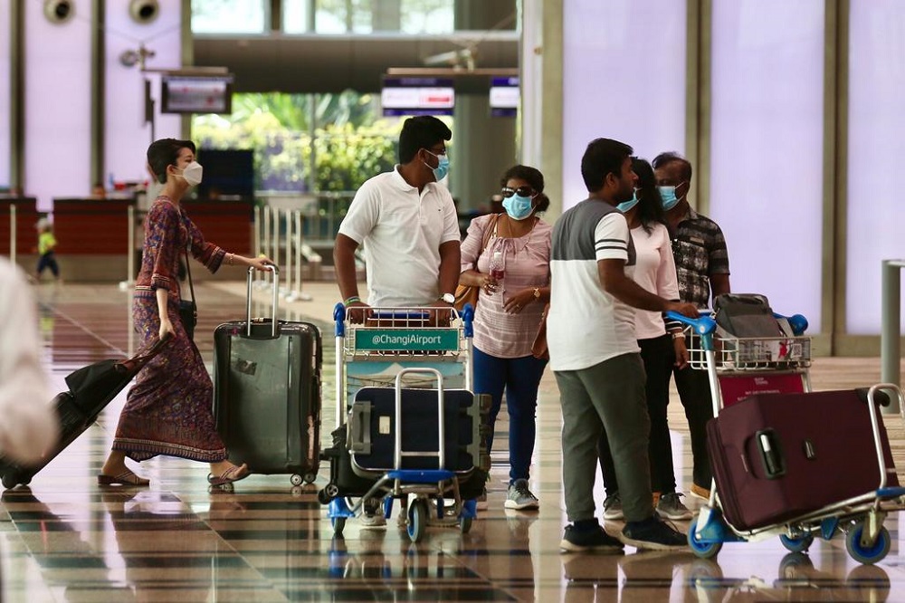 Singapore has not increased the number of travellers coming into the country, Education Minister Lawrence Wong said. u00e2u20acu201d TODAY pic