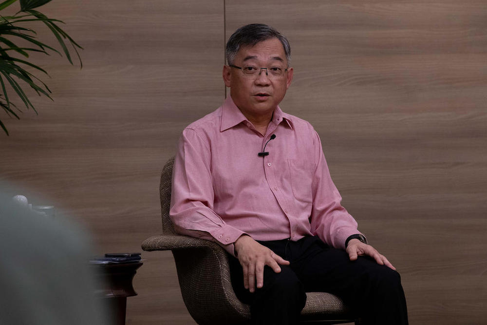 Health Minister Gan Kim Yong speaking to the media on January 19, 2021. u00e2u20acu201d TODAY pic
