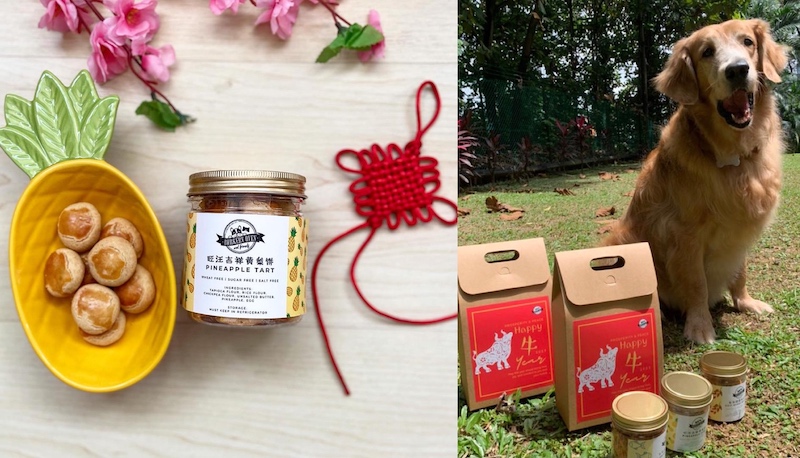 Treat your furry family member to a dog-friendly pineapple tart this Chinese New Year. u00e2u20acu201d Pictures courtesy of Barkery Oven