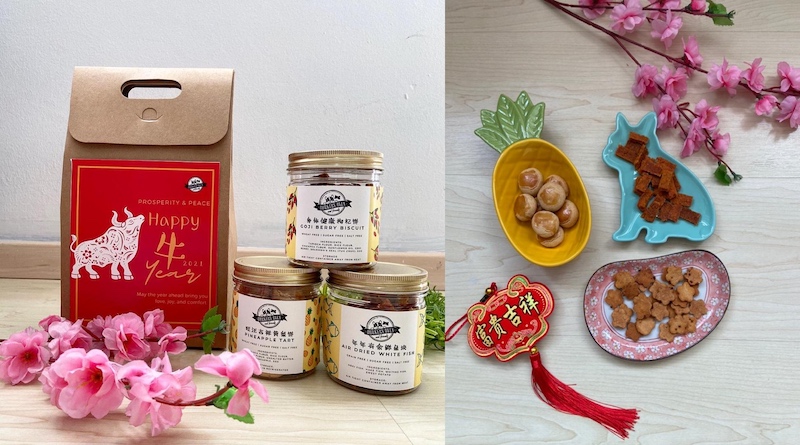 Each treat is made with ingredients that are safe to be consumed by both dogs and humans. — Pictures courtesy of Barkery Oven