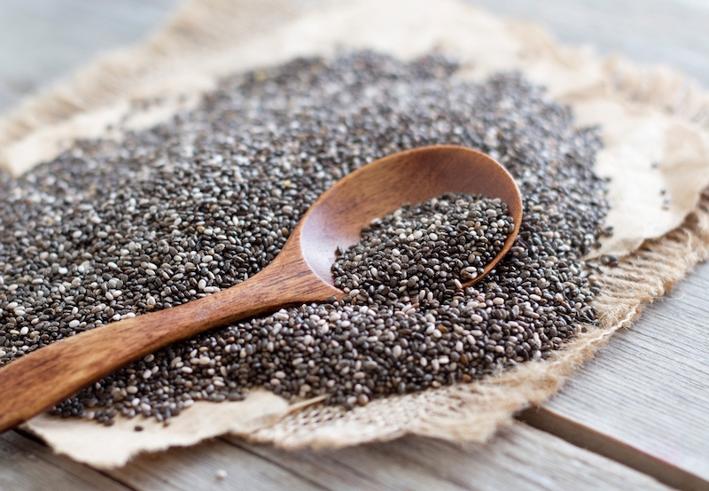 Could chia seeds be the latest beauty ally in fighting the signs of aging? u00e2u20acu201d Picture courtesy of Karisssa/Getty Images via ETX Studio