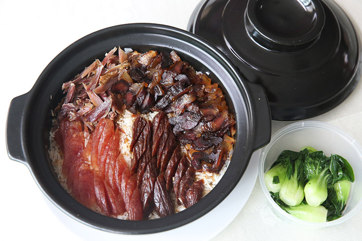 The highlight of Chinese New Year is their 'lap mei fan' with fragrant rice topped with an assortment of waxed meats that include a decadent goose.