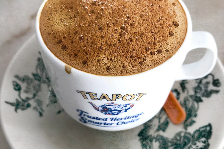 Ipoh is famous for its rich and creamy white coffee.