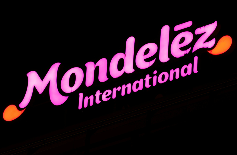 The logo of Mondelez International is seen on an office building in the Glattpark district in Opfikon, Switzerland October 2, 2018. u00e2u20acu201d Reuters pic 
