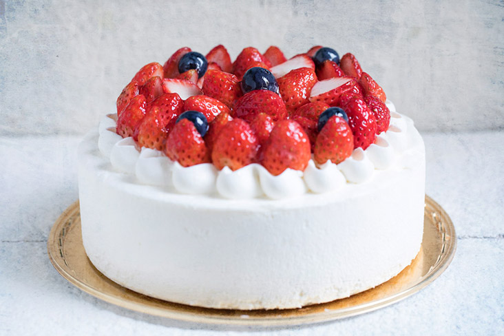 Grown in greenhouses during winter, strawberries are prized in Japan.