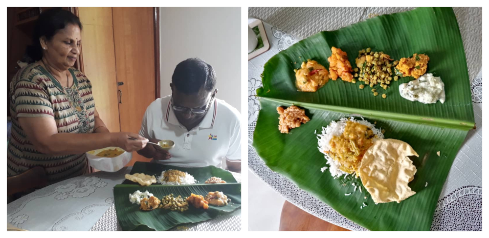 Sithaletchemy is glad that she is still able to celebrate Ponggal with her close friends amid the CMCO. u00e2u20acu201d Picture courtesy of Sithaletchemy Krishnaiyer