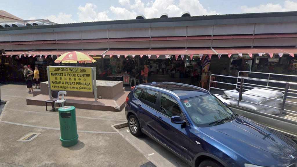 Jurong West 505 Market and Food Centre was visited a few times between December 24 and 27, 2020 by Covid-19 cases during their infectious period. u00e2u20acu2022 Google Street View/TODAY pic