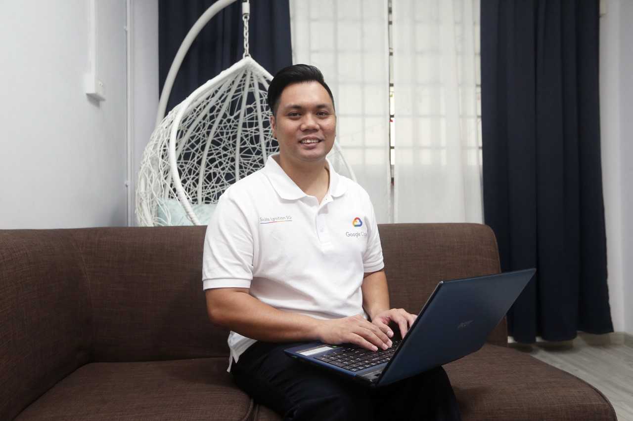 Muhammad Khairunnizam Lukman, 34, at his home on January 20, 2021. ― TODAY pic