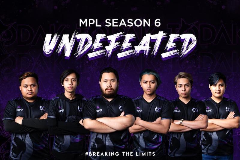 Todak’s MLBB e-sports team (from left_ Xray, Ciku, Eone, Moon, Stoo and 4Meyz. — Picture courtesy of Mohd Shazlan Mohd Rosdi  