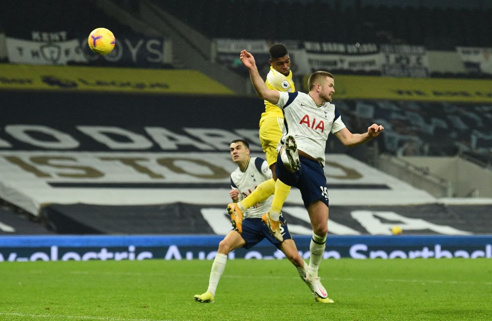 Fulham's Ivan Cavaleiro scores against Tottenham at the Tottenham Hotspur Stadium, London January 13, 2021. u00e2u20acu201d Reuters pic
