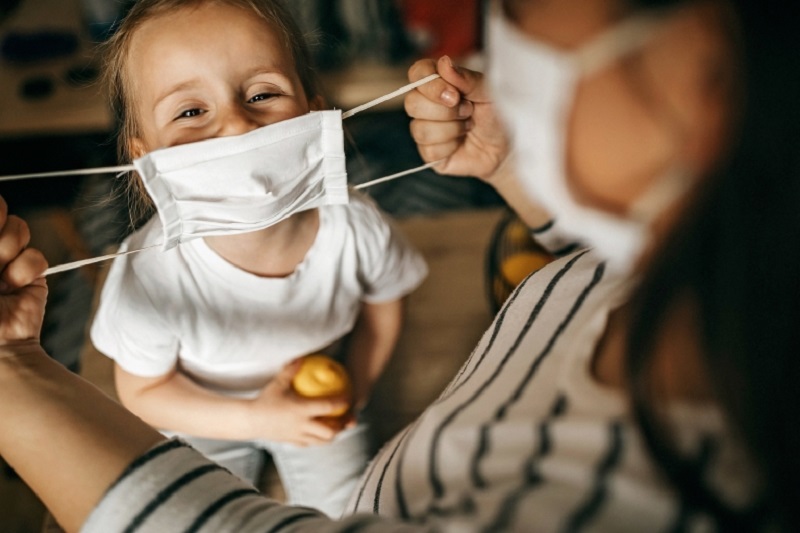 Children less likely to catch covid-19 at school than at a family gathering, the study suggests. u00e2u20acu2022 Getty Images via AFP