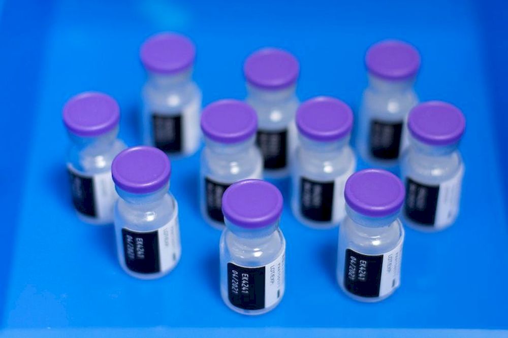 Doses of a vaccination against the coronavirus disease (COVID-19) are pictured in Dubai, United Arab Emirates December 23, 2020. u00e2u20acu201d Government of Dubai Media Office/Handout via Reuters