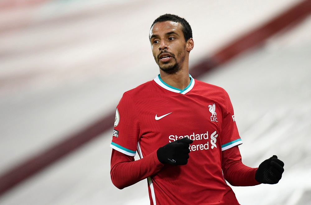 Liverpool's Joel Matip is pictured during the game against Burnley at Anfield, Liverpool January 21, 2021. u00e2u20acu201d Reuters pic